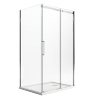 Box Doccia 75x140CM H200 Vetro Trasparente 8mm Versione Destra con EasyClean mod. Prime Duo 1 Anta