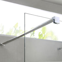 Parete doccia 70 CM in vetro trasparente 8mm mod. Walk in Free H198