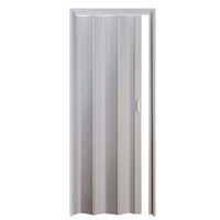 Porta a soffietto da interno in kit in PVC Grigio 82x220 cm mod. Simona