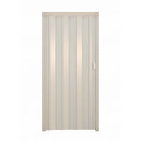 Porta a soffietto da interno in kit in PVC Avorio 1013 82x220 cm mod. Simona