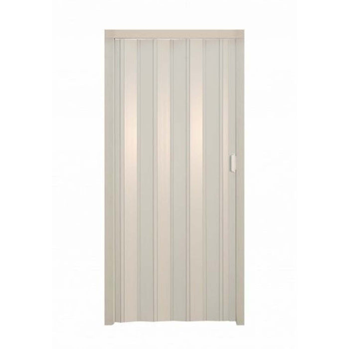 Porta a soffietto da interno in kit in PVC Avorio 1013 82x220 cm mod. Simona