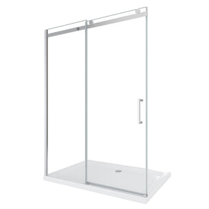 Porta Doccia 100 CM H190 Trasparente con Easy-Clean mod. Vogue