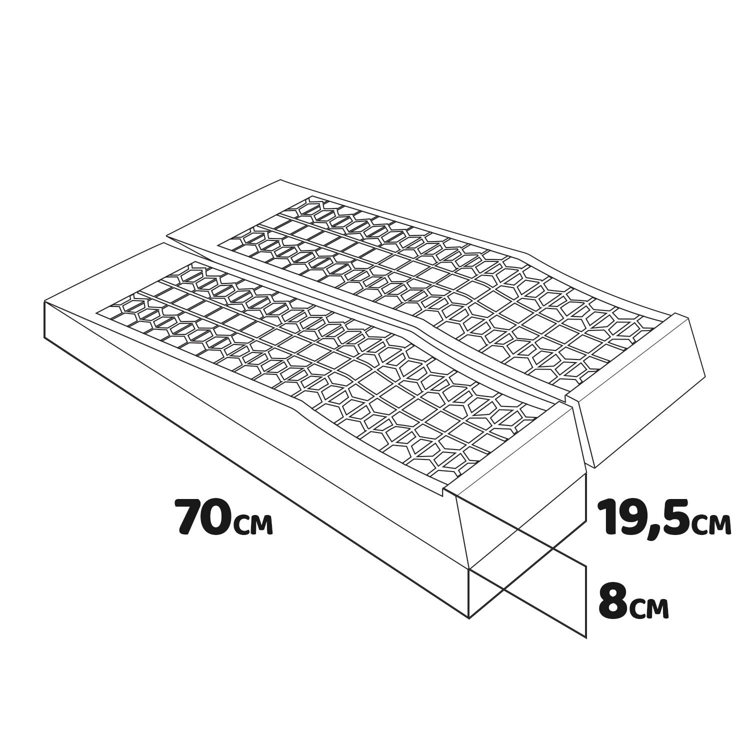 Pad 3000 - Coppia di rampe per manutenzione autoveicolo 3 t