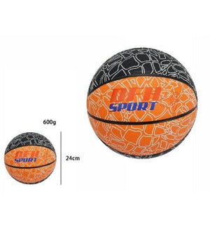 Pallone Basket Pallacanestro Palla Gioco Basketball Sport Arancione Nera 70714         