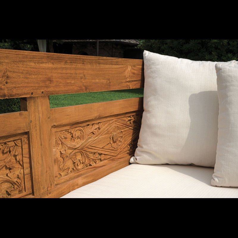 Panca Daybed Bali In Teak Riciclato Moia