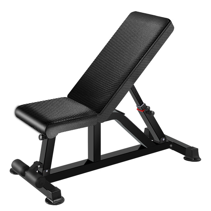 Boudech - THOR 250 -  Panca da fitness per allenamento con pesi e manubri ad inclinazione regolabile, design ultra ergonomico e solido telaio antiscivolo. Panca universale multifunzione con capacità di carico fino a 250 kg