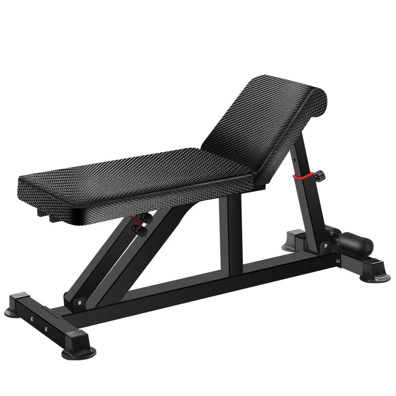 Boudech - THOR 250 -  Panca da fitness per allenamento con pesi e manubri ad inclinazione regolabile, design ultra ergonomico e solido telaio antiscivolo. Panca universale multifunzione con capacità di carico fino a 250 kg