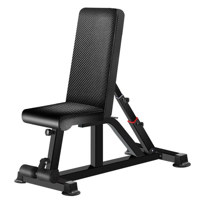 Boudech - THOR 250 -  Panca da fitness per allenamento con pesi e manubri ad inclinazione regolabile, design ultra ergonomico e solido telaio antiscivolo. Panca universale multifunzione con capacità di carico fino a 250 kg