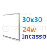 Pannello Led 30x30 Lampada Plafoniera Incasso 30 X 30 Luce Fredda 24 Watt 24w         