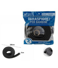 Paraspigoli Sicurezza Bordo Tavolo Coprispigoli Bambini Neonati 2 Mt Nero 69632         