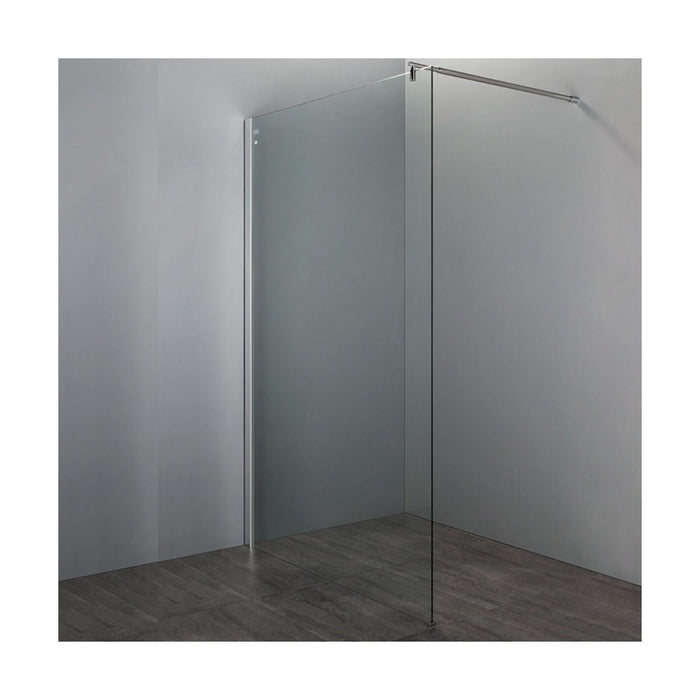 Parete doccia walkin trasparente 8mm h200 cristal, dimensioni 100cm