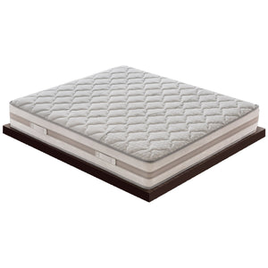 Materasso Piazza e Mezza 120x200 800 molle e Memory Foam - 9 zone differenziate - sfoderabile - alto 25 cm   