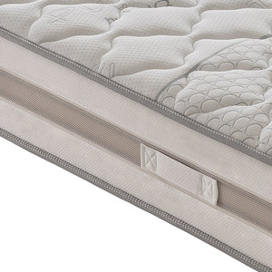 Materasso Matrimoniale 160x190 800 molle e Memory Foam - 9 zone differenziate - sfoderabile - alto 25 cm   