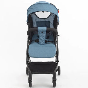 Passeggino Wizy Pro Ultra Leggpero Chiusura Facilitata Salvaspazio Portata 15 kg colore Blu