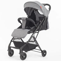 Passeggino Wizy Pro Ultra Leggero Chiusura Facilitata Salvaspazio Portata 15 kg-Grigio