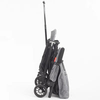 Passeggino Wizy Pro Ultra Leggero Chiusura Facilitata Salvaspazio Portata 15 kg-Grigio