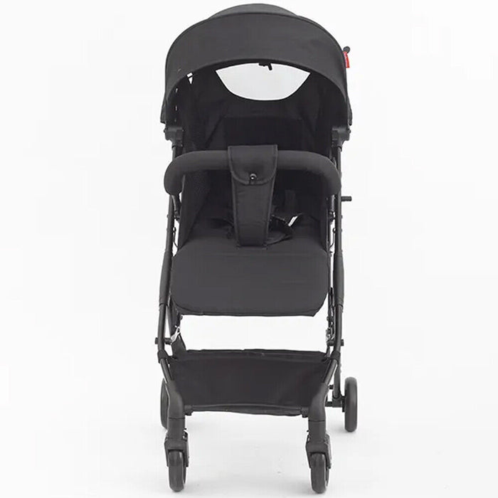 Passeggino Wizy Pro Ultra Leggpero Chiusura Facilitata Salvaspazio Portata 15 kg colore Nero