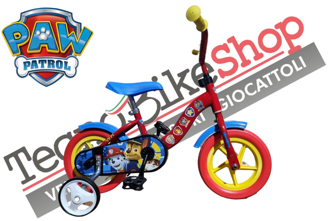 Bicicletta Bambino Dino Bikes PAW PATROL 10 pollici 