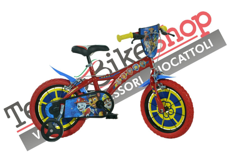 Bicicletta Bambino Dino Bikes PAW PATROL 14 pollici