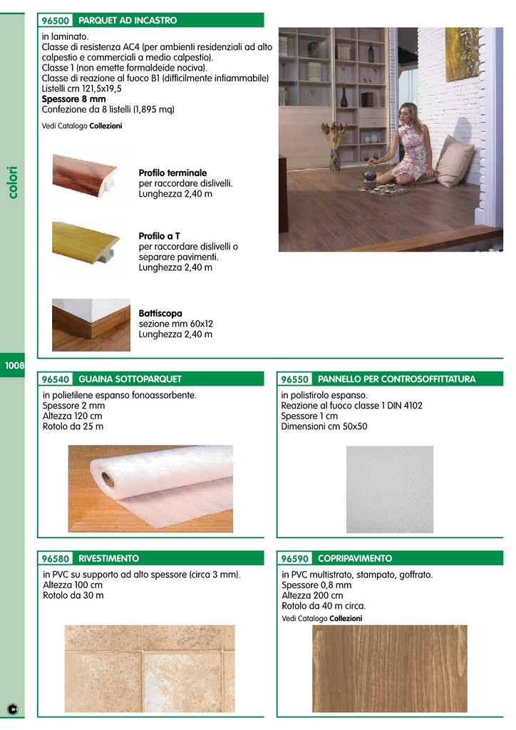 25ml guaina parquet in polietilene espanso h 120 cm cod:ferx.42608