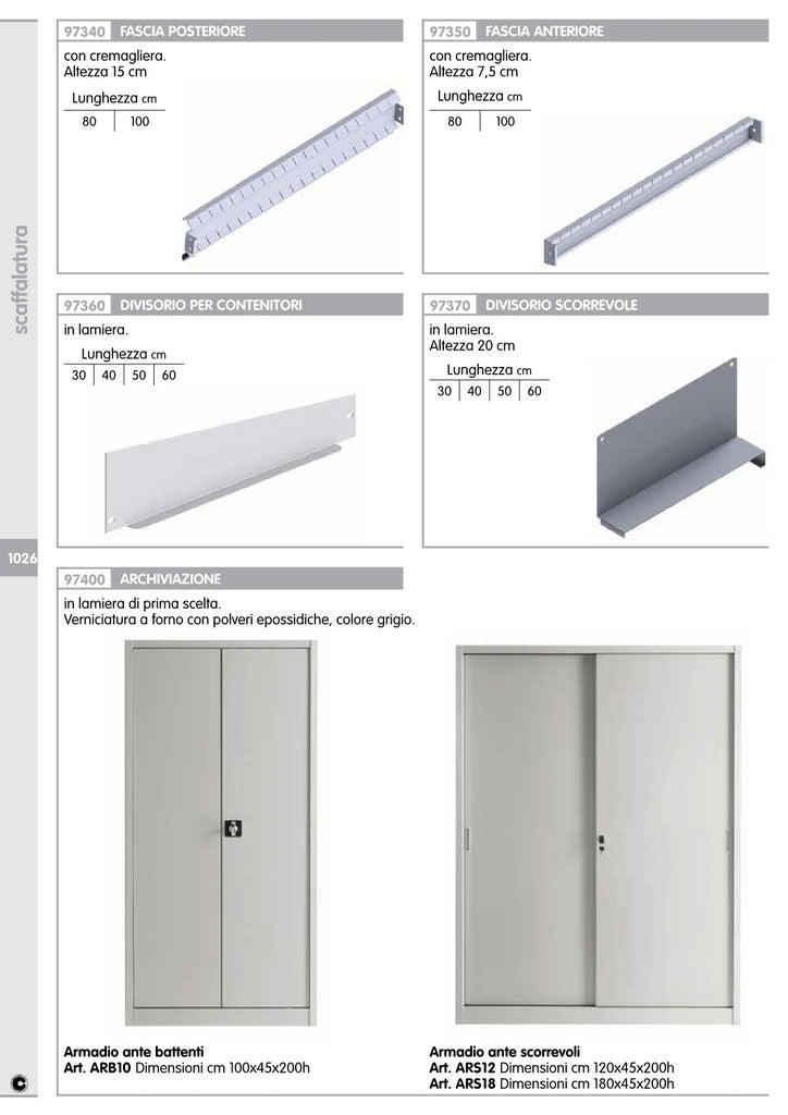 divisorio per contenitore da 50 cm art.dv/50 cod:ferx.2314