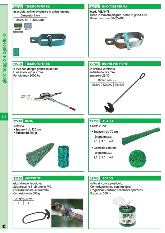 18kg legacci in pvc d 6,0 mm in matasse 89796