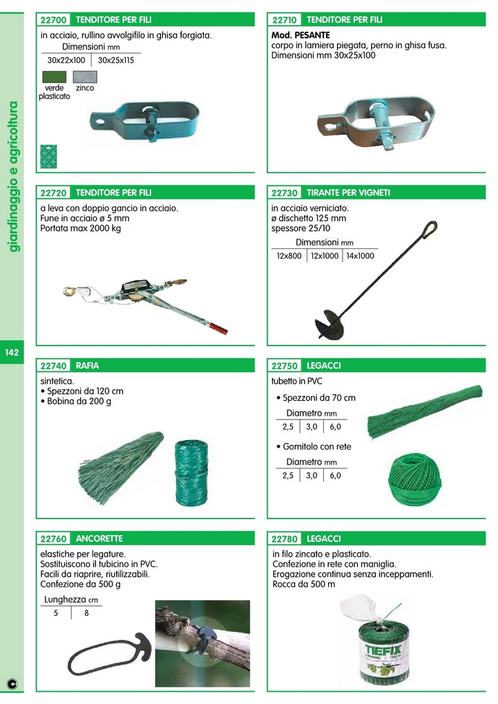 18kg legacci in pvc d 6,0 mm in matasse 89796