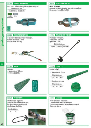 15kg legacci in pvc d 2,5 mm da 70 cm 16141