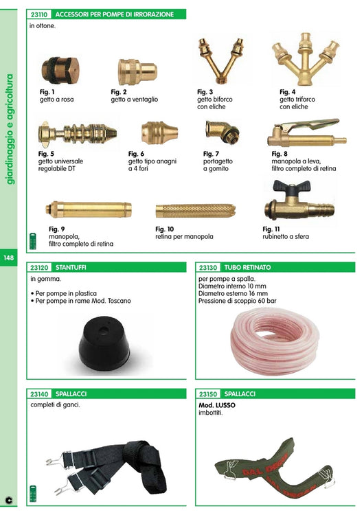 10pz getto a ventaglio per lance* figura 2 17623