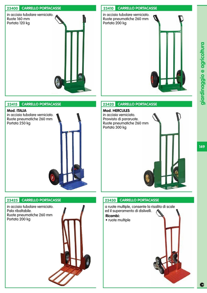 carrello portacasse hercules max 272 kg 43847