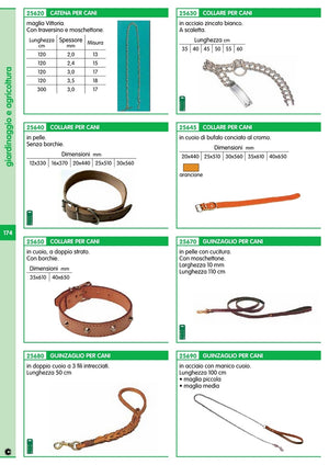 12pz collare per cani tipo medio cm.45 cod:ferx.37320