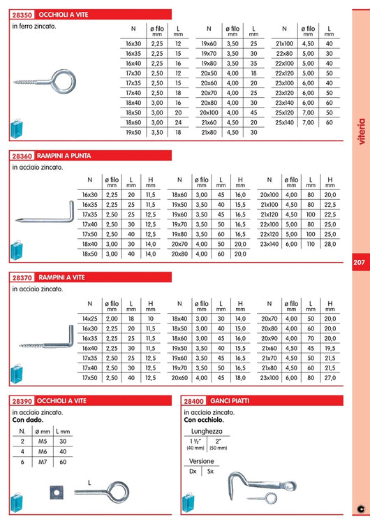 100pz supporto per tramoggia 3281