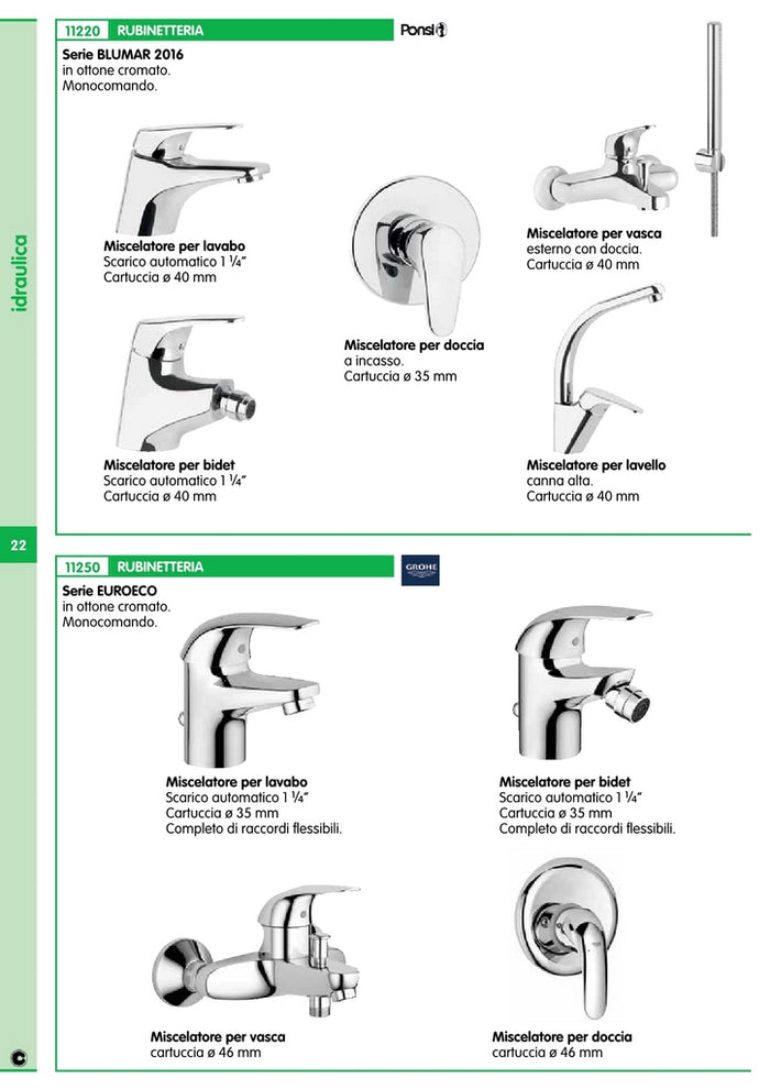 grohe euroeco monocomando lavabo cod:ferx.14017