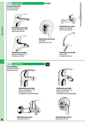 grohe euroeco monocomando vasca senza dotazione 14030