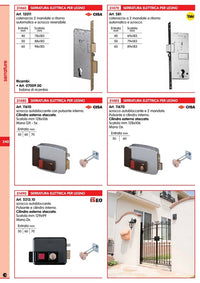 cisa art. 11610 elettroserratura x legno 60 sinistra 23394