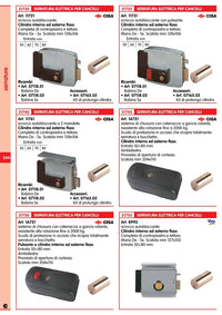 cisa art. 11731 elettroserratura cancello 60 destra 23404