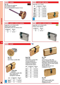 6blister blister cilindro "matra" mm. 60 (30 + 30) 54604