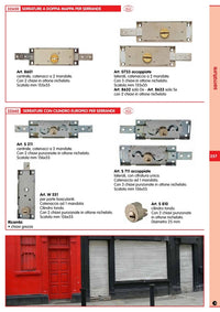 serratura di sicurezza prefer x serranda art. 8633.000 sinistra 16299