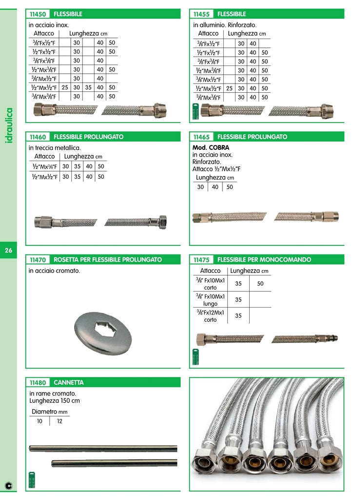 pl pl cannette cromate d.10 cm.75 (pz.2) 75269