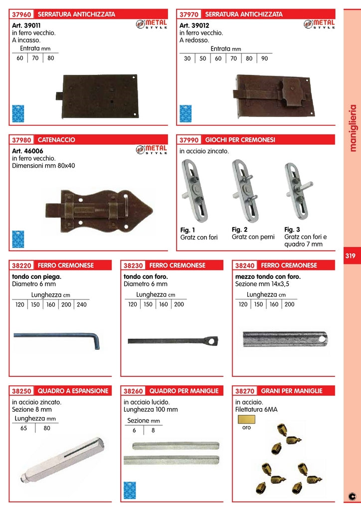 25pz quadri x maniglie q.6 cod:ferx.20267