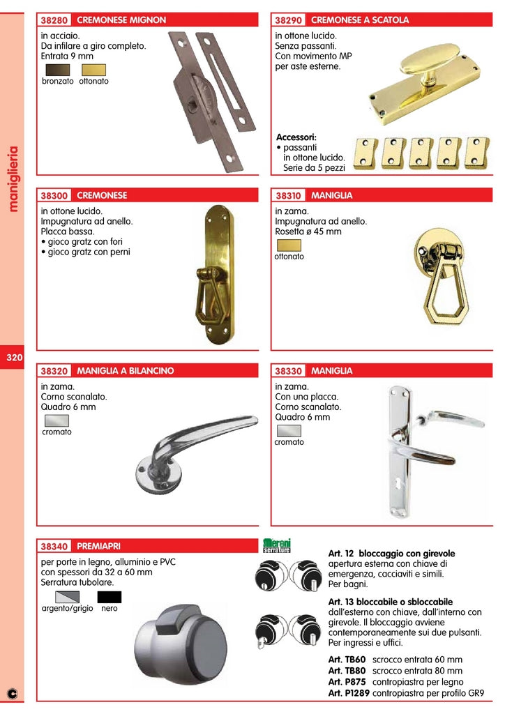 meroni scrocco premiapri mm.80 tb-80 30788