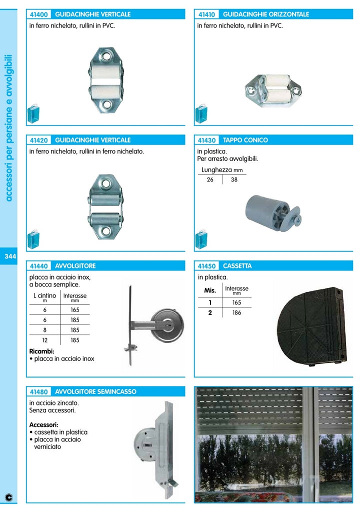 15pz avvolgitore interasse mm. 185 da ml. 6 14320