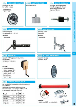 5coppie staffa vercelli a 90 con bandiera a cuscinetto 7704