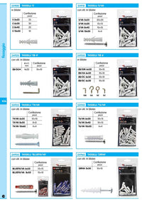 cf elematic blister tassello e/va 5 con vite da 20 pz 12215