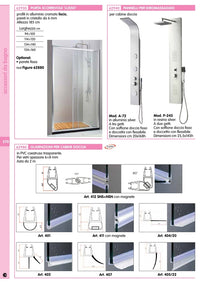 10pz guarnizione per box doccia 2 m mod.401 24317