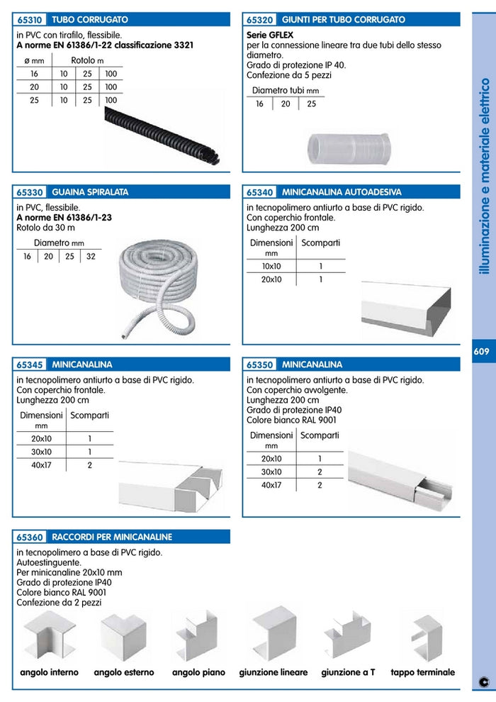 cf ec giunto lineare x tubo corr. diametro 20 (pz.5) cod:ferx.44931