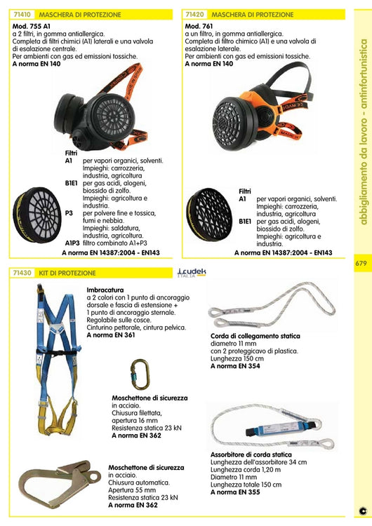 corda di collegamento statica mt.1,5 en354 3201