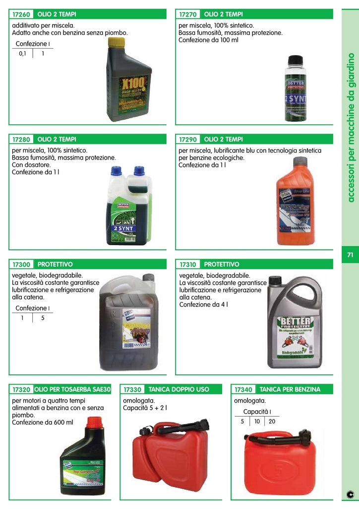 12pz olio per miscela better 2 tempi 100 sintetico c-dosatore 1 l cod:ferx.94343