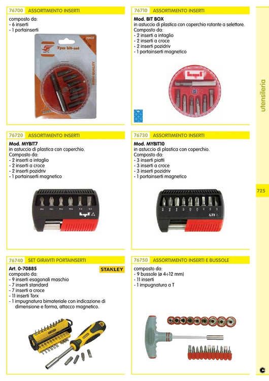 cf lti assortiti 7 inserti handy-box cod:ferx.33821