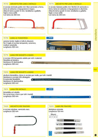 6Pz Blister Lame Ricambio X Traforo numero0 (Pz.12)